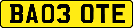 BA03OTE