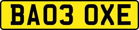 BA03OXE