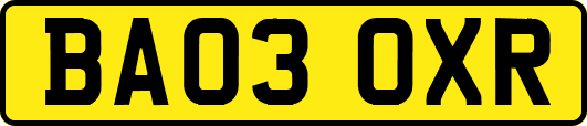 BA03OXR