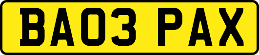 BA03PAX