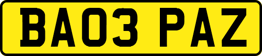 BA03PAZ
