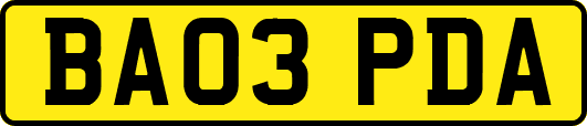 BA03PDA