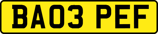BA03PEF