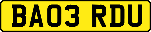 BA03RDU