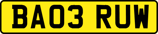 BA03RUW