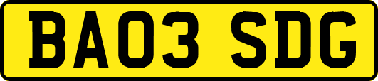 BA03SDG