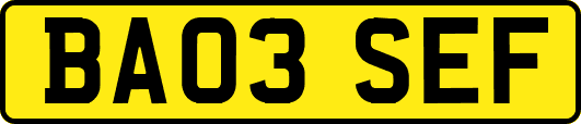 BA03SEF