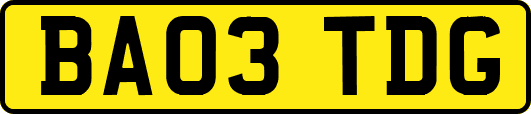 BA03TDG
