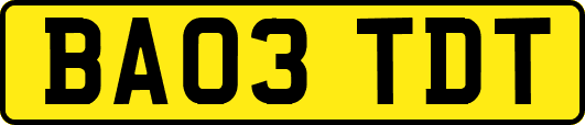 BA03TDT
