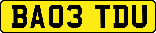 BA03TDU
