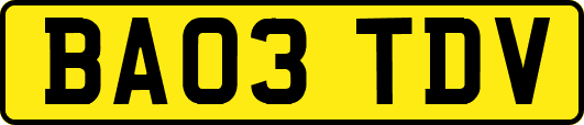 BA03TDV