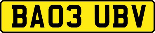 BA03UBV