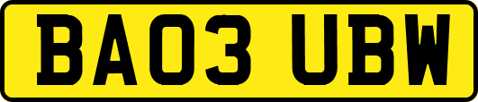 BA03UBW