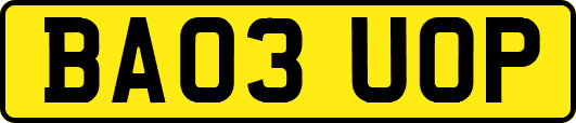 BA03UOP