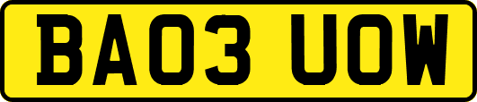 BA03UOW