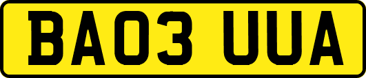 BA03UUA