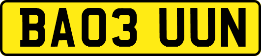 BA03UUN