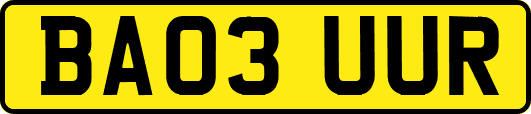 BA03UUR