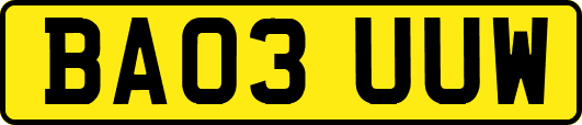 BA03UUW