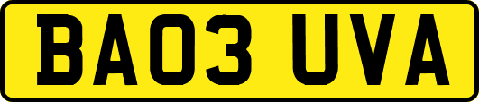 BA03UVA