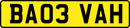 BA03VAH