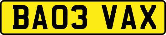 BA03VAX