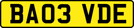 BA03VDE