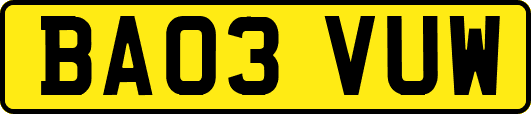 BA03VUW