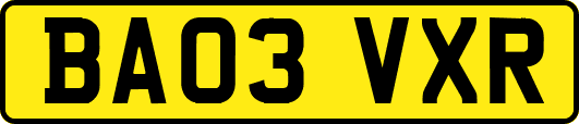 BA03VXR