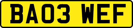 BA03WEF