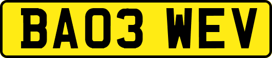 BA03WEV