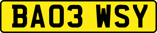 BA03WSY