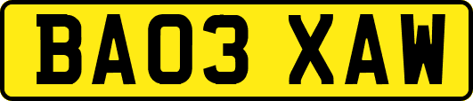 BA03XAW