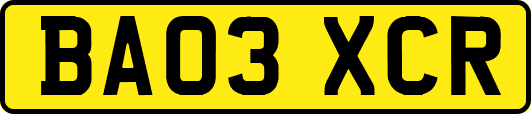 BA03XCR