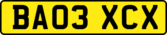 BA03XCX