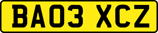 BA03XCZ