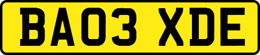 BA03XDE