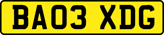 BA03XDG