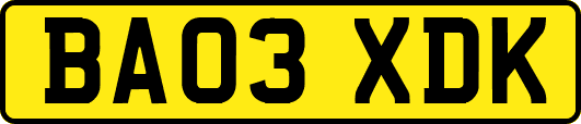 BA03XDK