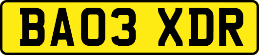 BA03XDR
