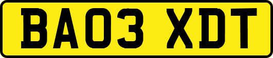 BA03XDT