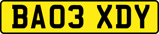 BA03XDY