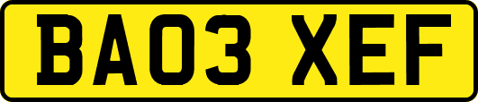 BA03XEF
