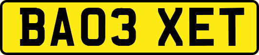 BA03XET