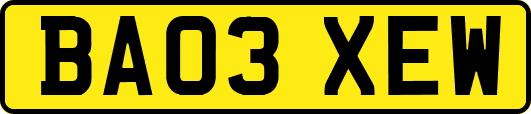 BA03XEW