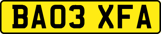 BA03XFA