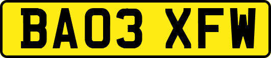 BA03XFW