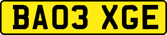 BA03XGE