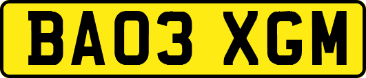 BA03XGM