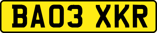 BA03XKR